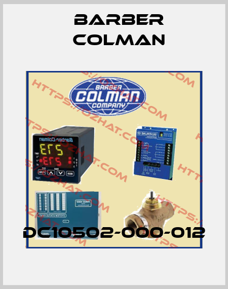 DC10502-000-012 Barber Colman