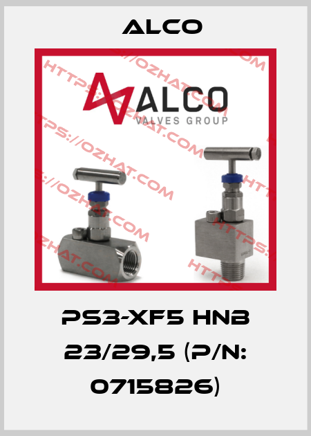 PS3-XF5 HNB 23/29,5 (P/N: 0715826) Alco