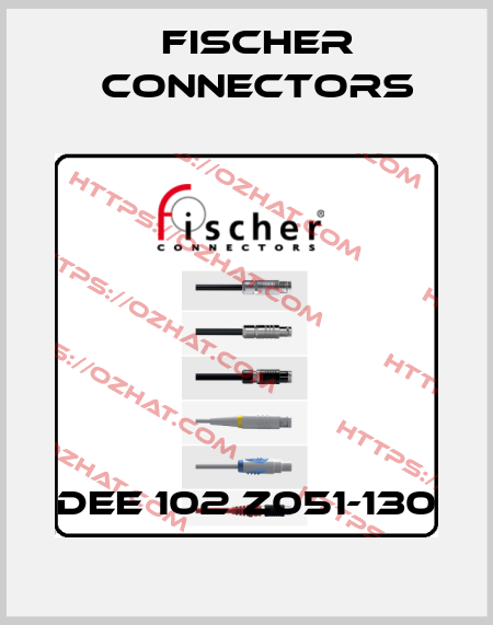 DEE 102 Z051-130 Fischer Connectors