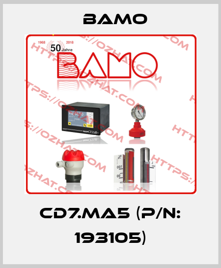 CD7.MA5 (P/N: 193105) Bamo