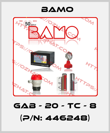 GAB - 20 - TC - 8 (P/N: 446248) Bamo