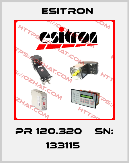 PR 120.320    SN: 133115  Esitron
