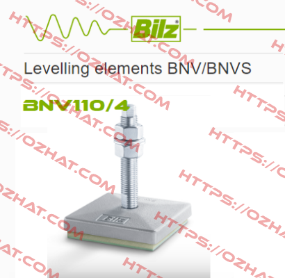P/N: 08-0004, Type: BNV110/4# Bilz Vibration Technology