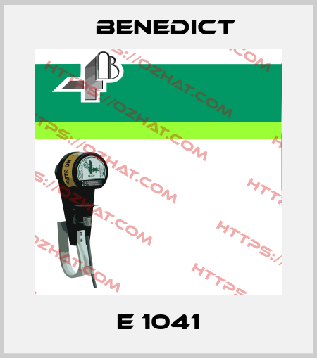 E 1041 Benedict