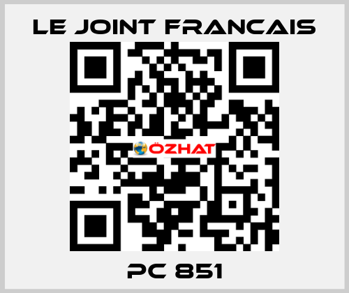 PC 851 LE JOINT FRANCAIS