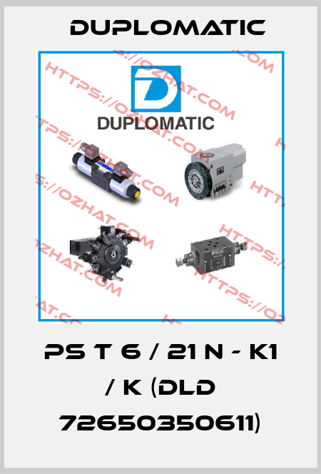 PS T 6 / 21 N - K1 / K (DLD 72650350611) Duplomatic