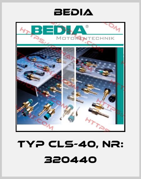 Typ CLS-40, Nr: 320440 Bedia