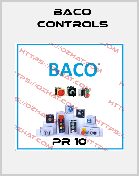 PR 10 Baco Controls