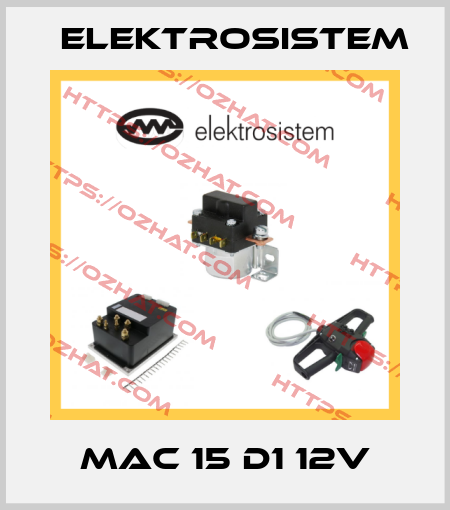MAC 15 D1 12V Elektrosistem