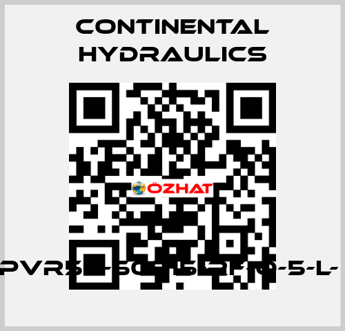 PVR50-50B15-RF-O-5-L-  Continental Hydraulics