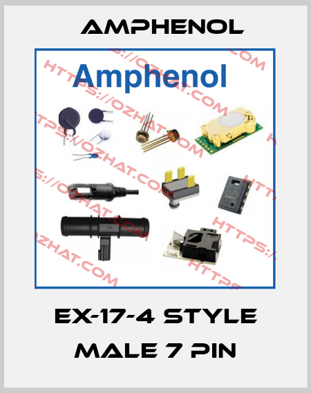 EX-17-4 STYLE MALE 7 PIN Amphenol
