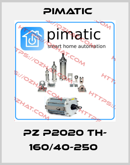 PZ P2020 TH- 160/40-250  Pimatic