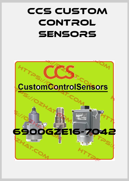 6900GZE16-7042 CCS Custom Control Sensors