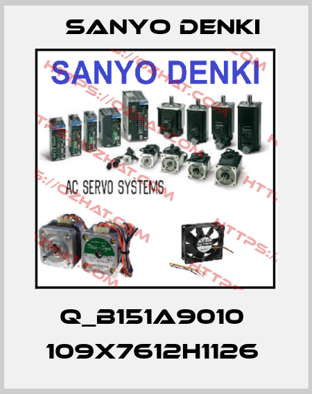 Q_B151A9010  109X7612H1126  Sanyo Denki