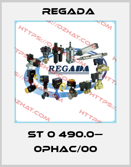 ST 0 490.0— 0PHAC/00 Regada