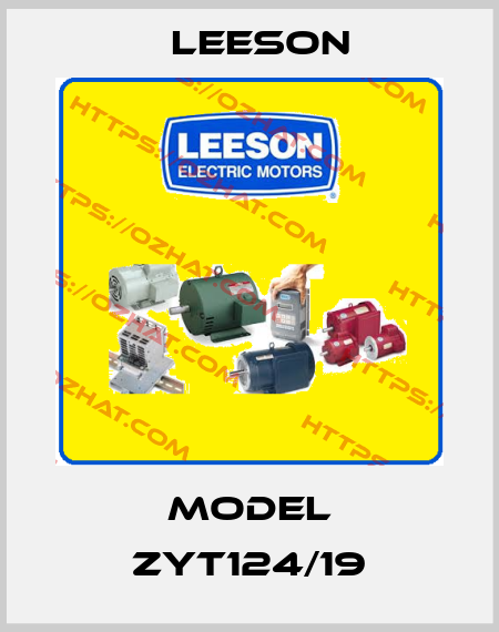 Model ZYT124/19 Leeson