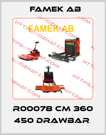 R00078 CM 360 450 DRAWBAR  Famek Ab