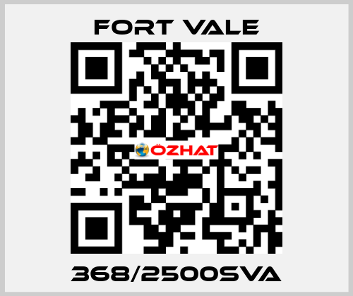 368/2500SVA Fort Vale