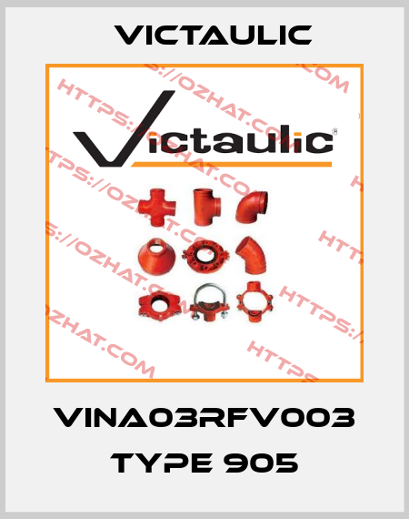 VINA03RFV003 Type 905 Victaulic