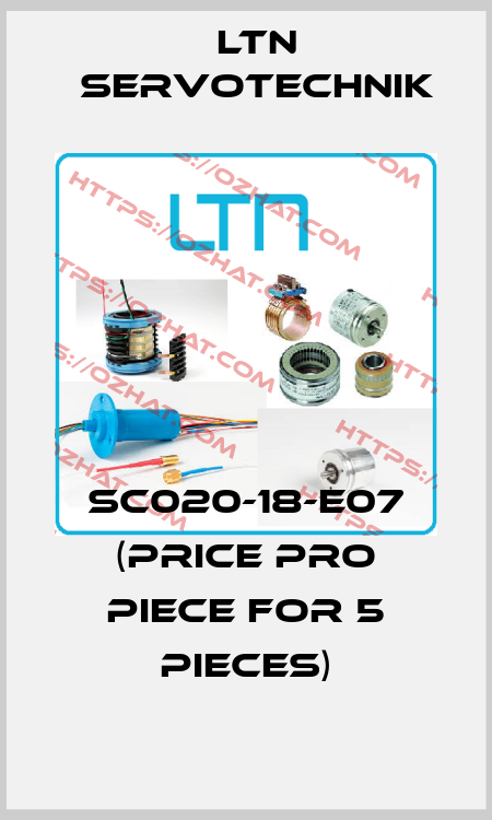 SC020-18-E07 (price pro piece for 5 pieces) Ltn Servotechnik