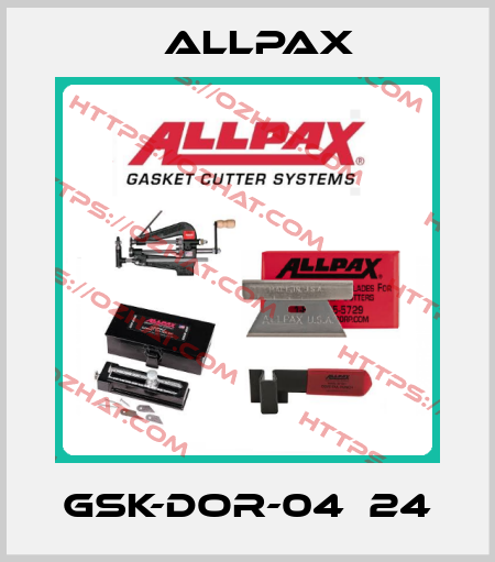 GSK-DOR-04  24 Allpax