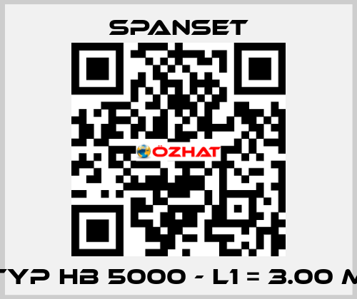 Typ HB 5000 - L1 = 3.00 m SpanSet