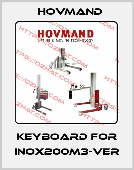 Keyboard for INOX200M3-VER HOVMAND