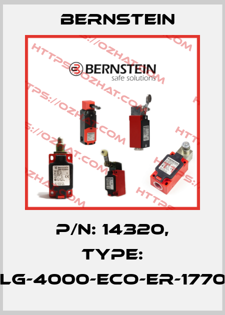 P/N: 14320, Type: SULG-4000-ECO-ER-1770-14 Bernstein