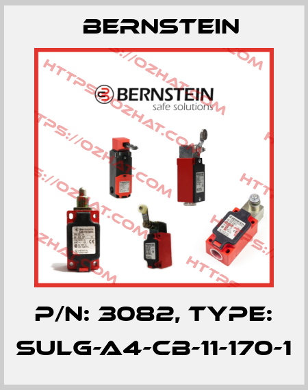 P/N: 3082, Type: SULG-A4-CB-11-170-1 Bernstein