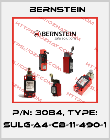 P/N: 3084, Type: SULG-A4-CB-11-490-1 Bernstein
