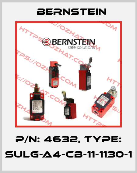 P/N: 4632, Type: SULG-A4-CB-11-1130-1 Bernstein
