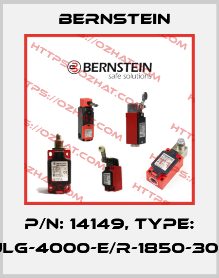 P/N: 14149, Type: SULG-4000-E/R-1850-30-01 Bernstein