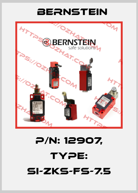 P/N: 12907, Type: SI-ZKS-FS-7.5 Bernstein