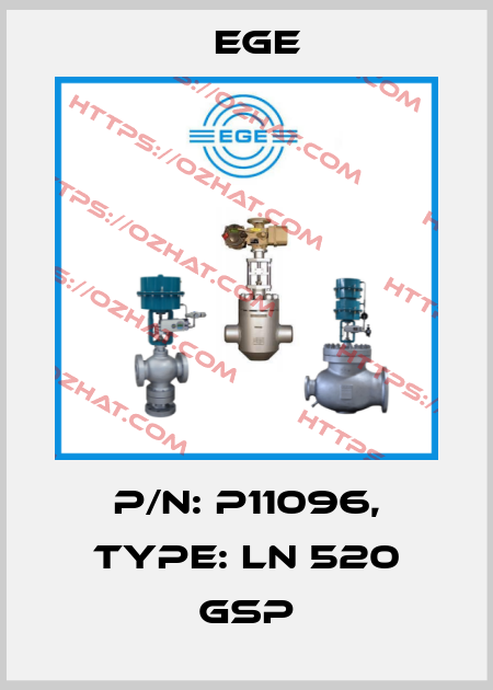 p/n: P11096, Type: LN 520 GSP Ege