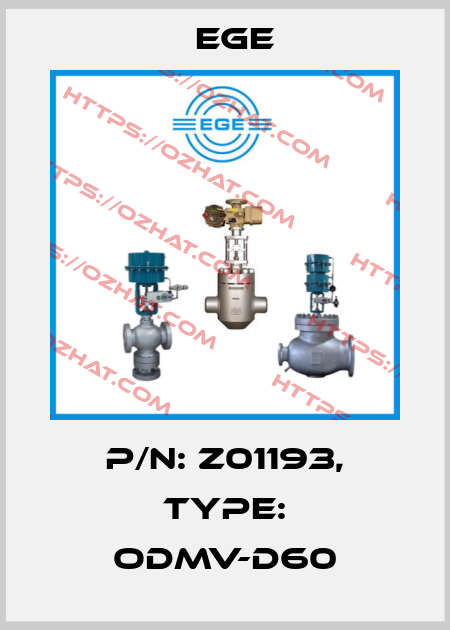 p/n: Z01193, Type: ODMV-D60 Ege
