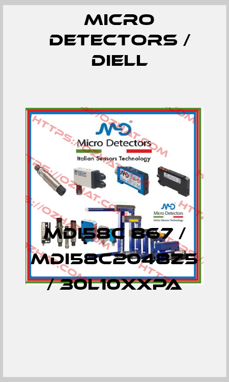 MDI58C 867 / MDI58C2048Z5 / 30L10XXPA
 Micro Detectors / Diell