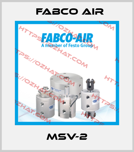 MSV-2 Fabco Air
