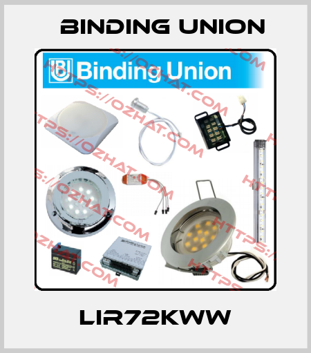 LIR72KWW Binding Union