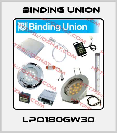 LPO180GW30 Binding Union