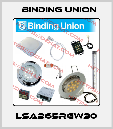 LSA265RGW30 Binding Union