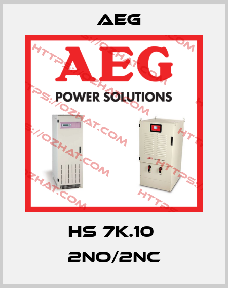 HS 7K.10  2NO/2NC AEG