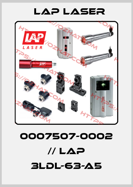 0007507-0002 // LAP 3LDL-63-A5 Lap Laser