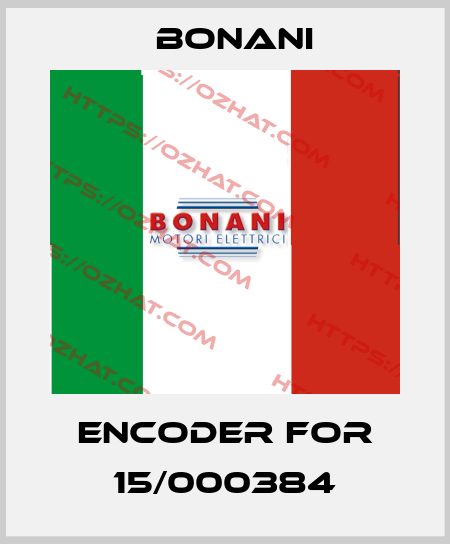 Encoder for 15/000384 Bonani