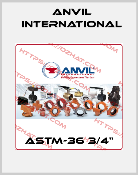 ASTM-36 3/4" Anvil International