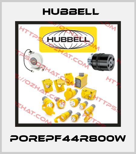 POREPF44R800W Hubbell