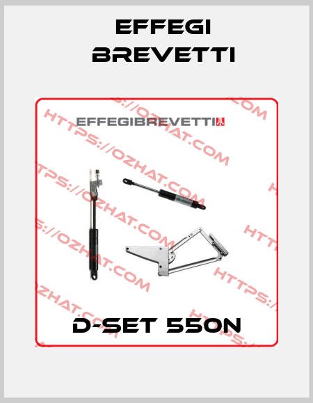 D-SET 550N Effegi Brevetti