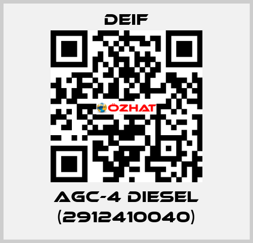 AGC-4 Diesel (2912410040) Deif