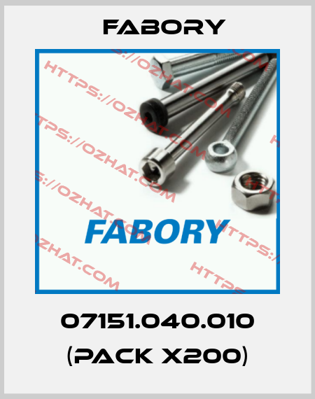 07151.040.010 (pack x200) Fabory