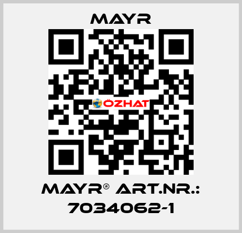 mayr® Art.Nr.: 7034062-1 Mayr