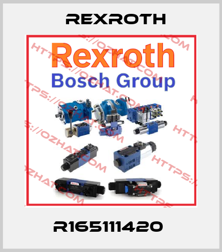 R165111420  Rexroth